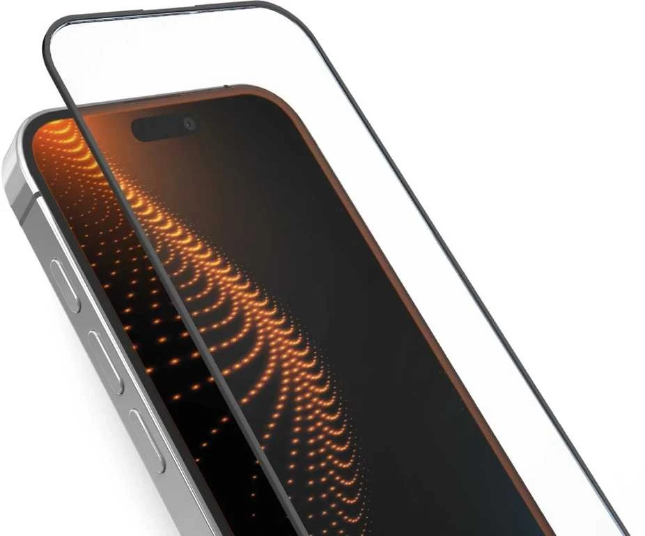 SBS komplektas su D3O technologijos skirtuku „iPhone 16 Pro“ – dėklas + stiklinis ekrano ir kameros apsauginis dėklas – skaidrus