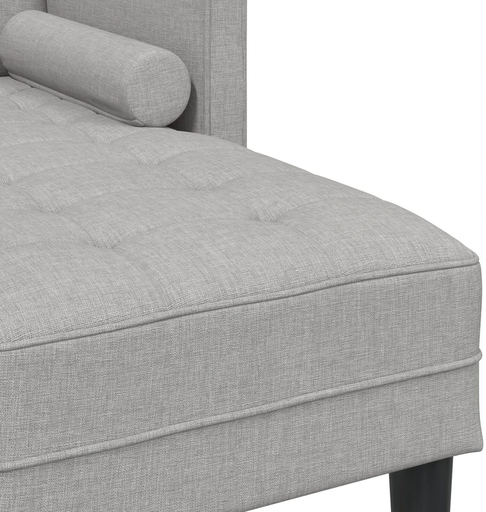 Sofa Sofos komplektas 2 vnt. Debesų pilka Poliesteris