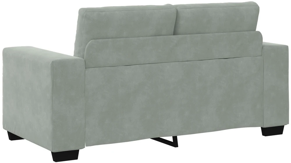 Sofa Sofos komplektas 3 vnt. Šviesiai pilka Aksomas