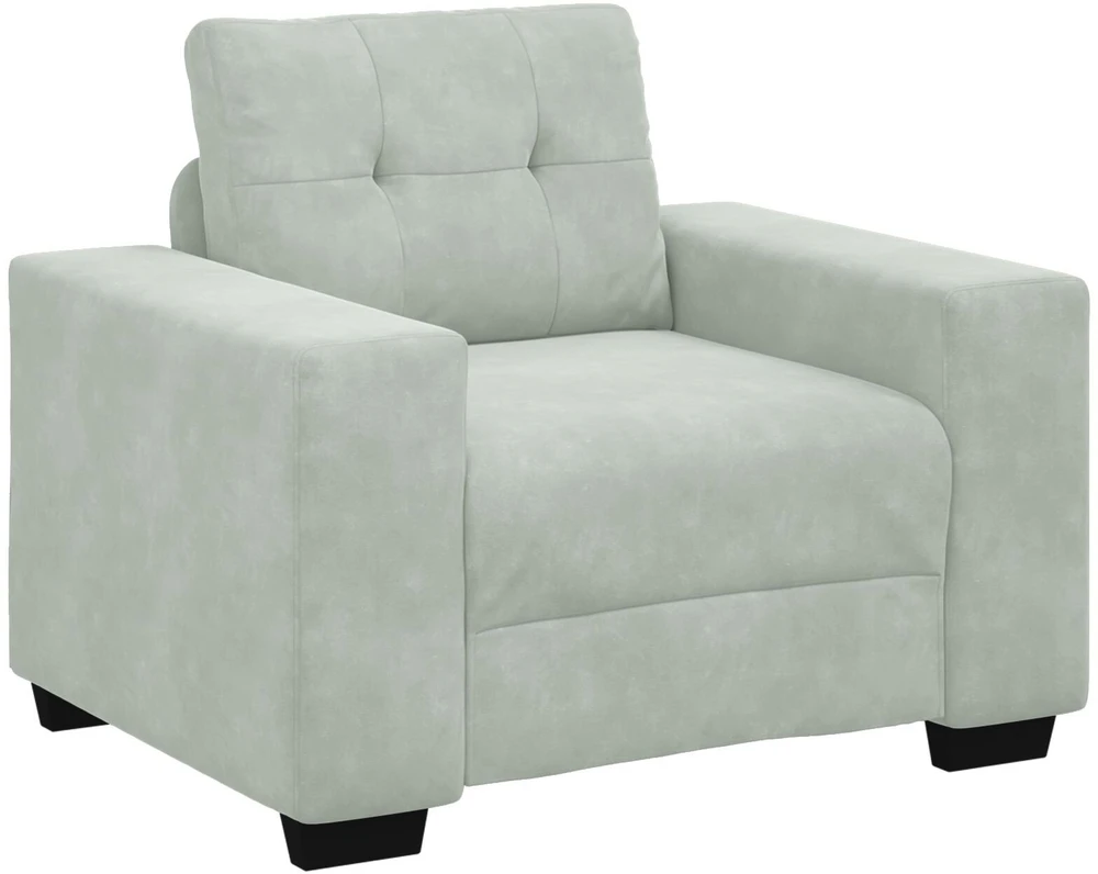 Sofa Sofos komplektas 3 vnt. Šviesiai pilka Aksomas