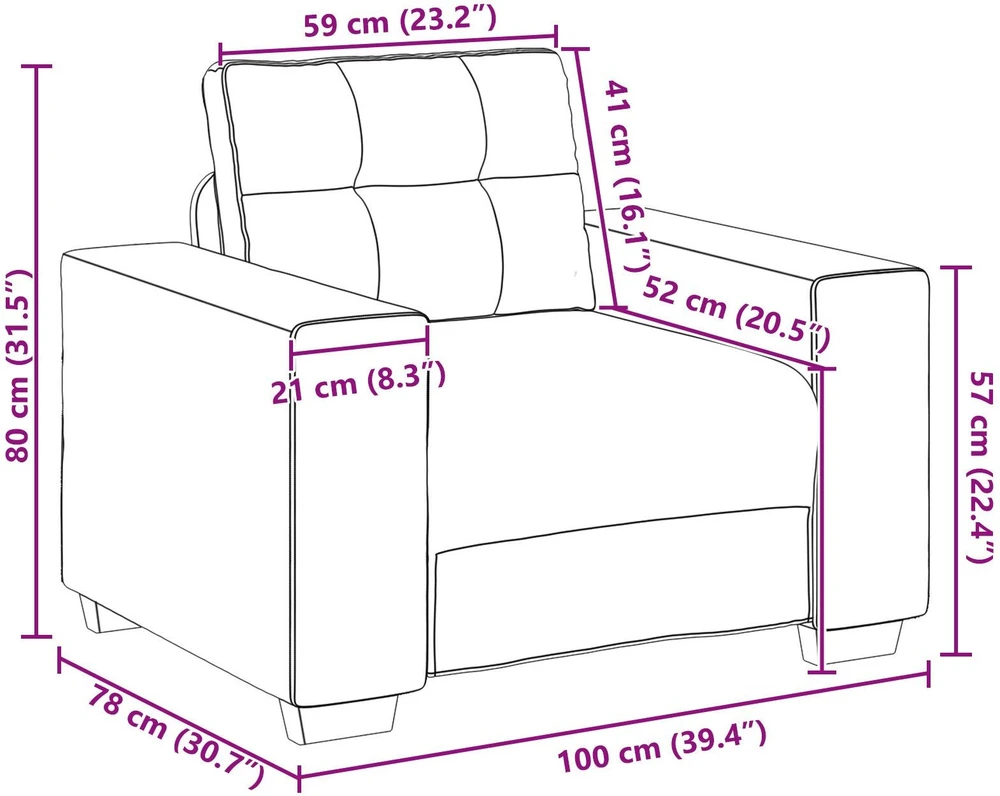 Sofa Sofos komplektas 3 vnt. Šviesiai pilka Aksomas