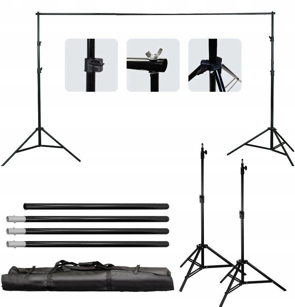 Studijos rinkinys Massa 200x300 2x Trikojis 200 cm / Skersinis 300 cm - 150 cm Bk2030