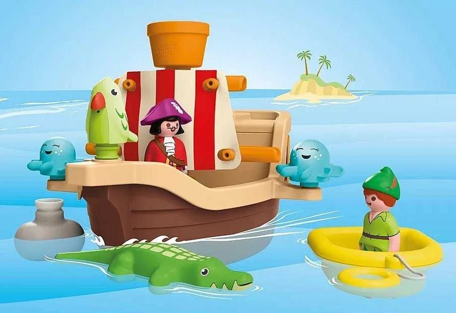 „Playmobil Junior Disney 71769“ Piterio Peno piratų laivas