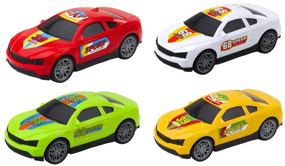 Lean Toys Vilkikas su šviesomis ir garsais, 57 cm, 4 automobiliai