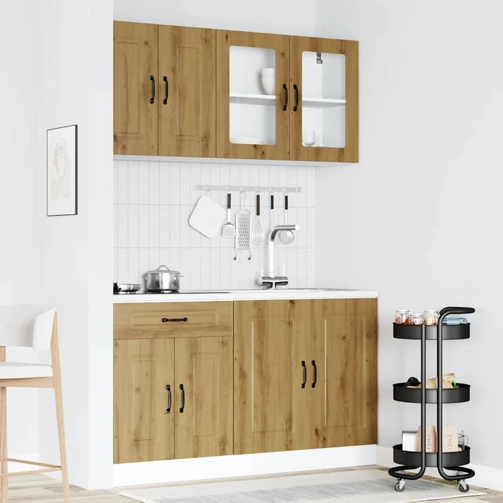 Virtuvinių spintelių komplektas, 4 dalių, Kalmar, artisano