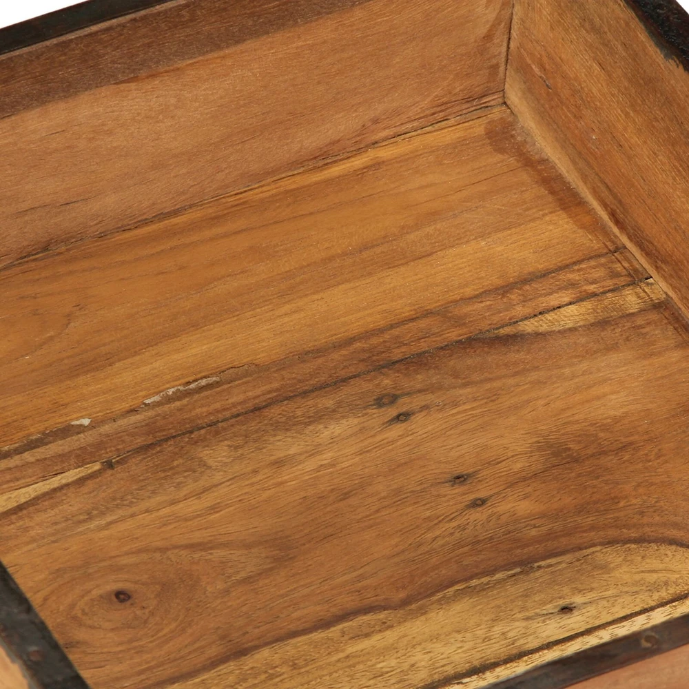 Padėklas 2 vnt. Ruda 29 x 31 x 10 cm Kietas atkurtas medis