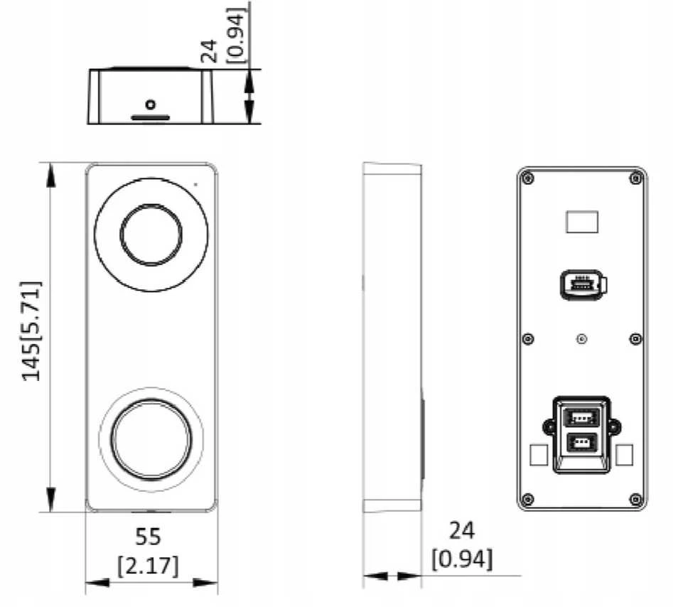 VIDEO DOMOFONO RINKINYS DS-KIS313-P Hikvision