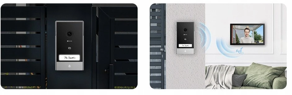 EZVIZ Telefonspynės kompl. CS-HP7 (3MP, 1 ekranas, 2 telefonspynės) (Ekspozicinė prekė)