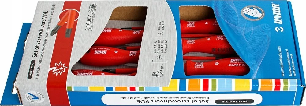 Rinkinys WKRETAKOW VDE 603CS6AVDE 6PCS