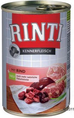 Šunų Maistas - RINTI Kennerfleisch jautienos drėgnas maistas 400g be glitimo