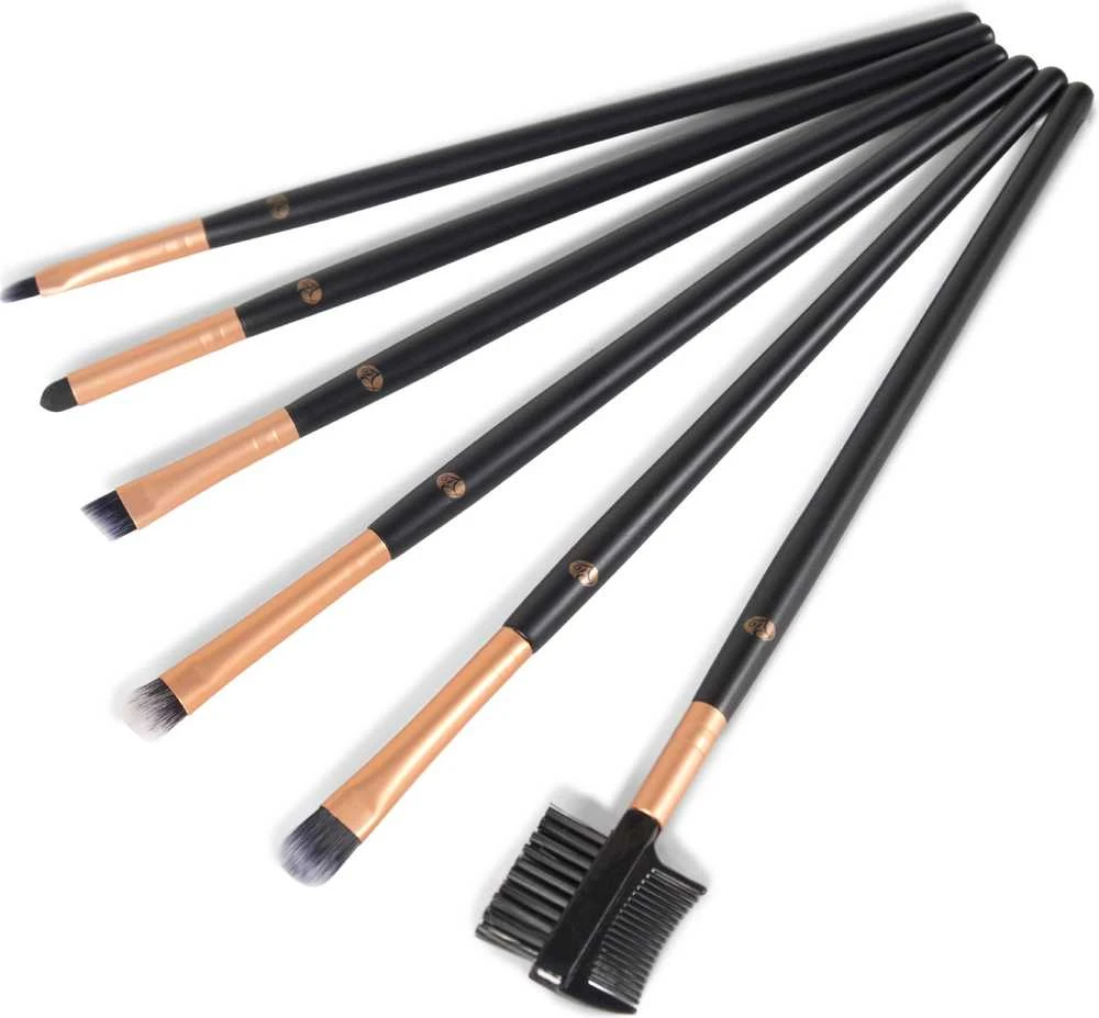 Rio Beauty Makiažo šepetėlių rinkinys, 6 vnt.
