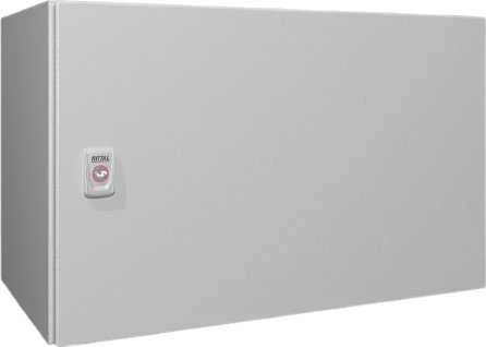 Rittal 1339000 AX Kompaktiškas korpusas 600x380x350 mm plieninė skarda, plokščias montavimas. vienos durys 1 svirtis spyna 1339 000