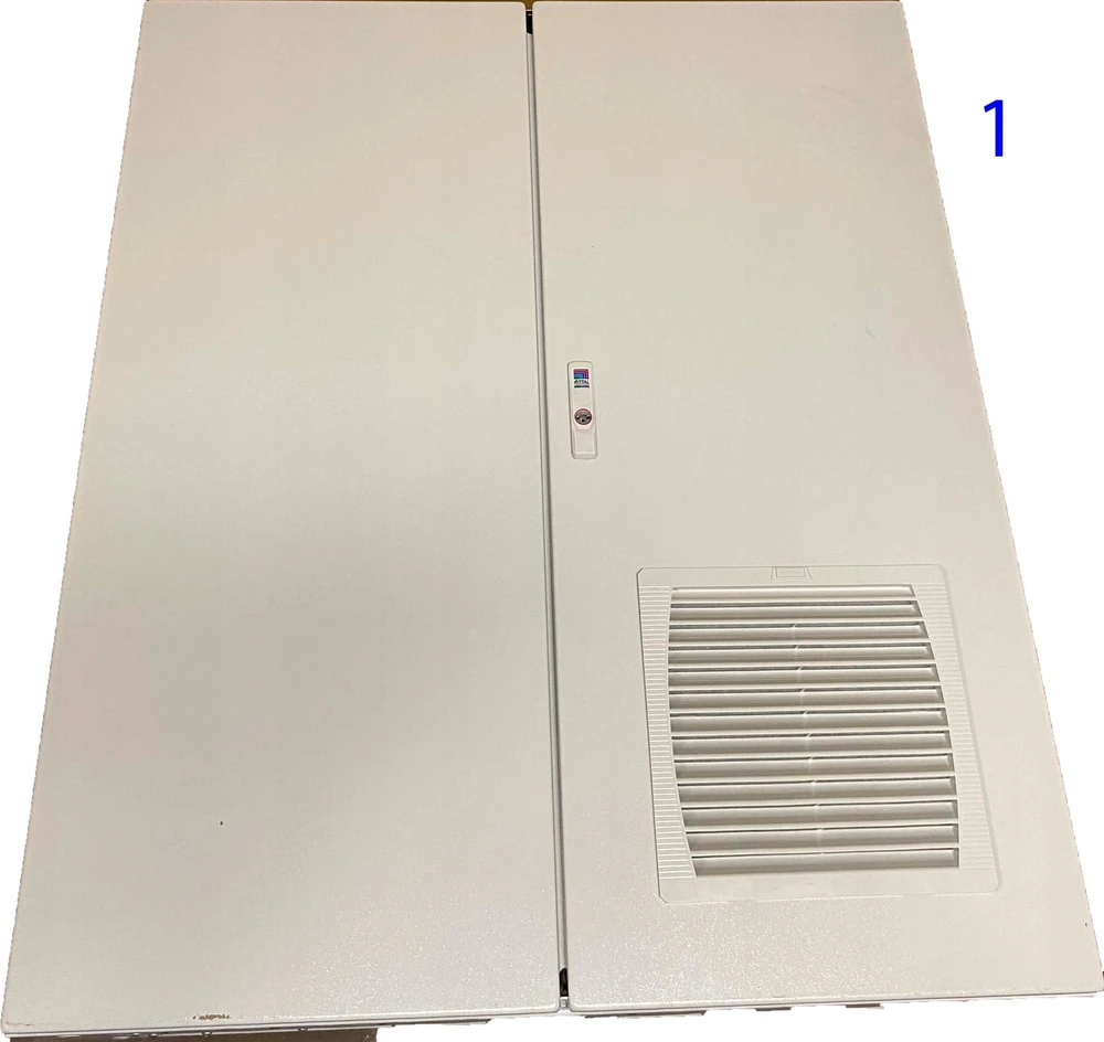 Rittal AX Kompaktiškas korpusas 1000x1200x300 mm plieno lakštas su montavimo plokšte, dvigubos durys su 3 taškų užrakto sistema 1213.000