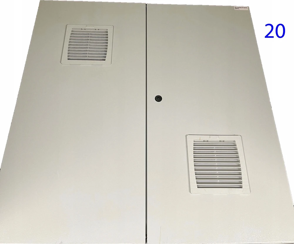 Rittal AX kompaktiškas korpusas 1000x1200x400 mm lakštinio plieno su montavimo plokšte dvivėrės durys su 3 taškų užraktu 1214,00