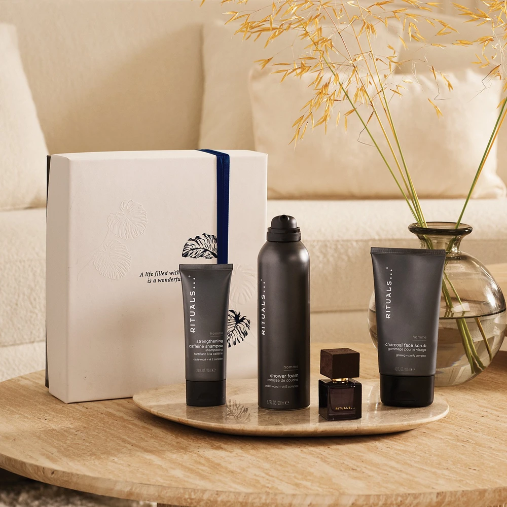 Rituals Homme Medium Gift Set 2025 dovanų rinkinys vyrams