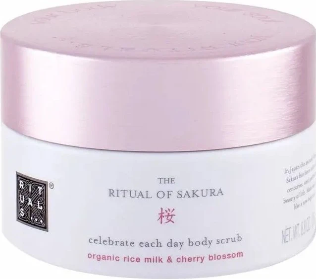 Rituals - he Ritual of Sakura Sugar Body Scrub cukraus kūno šveitiklis, 250 g