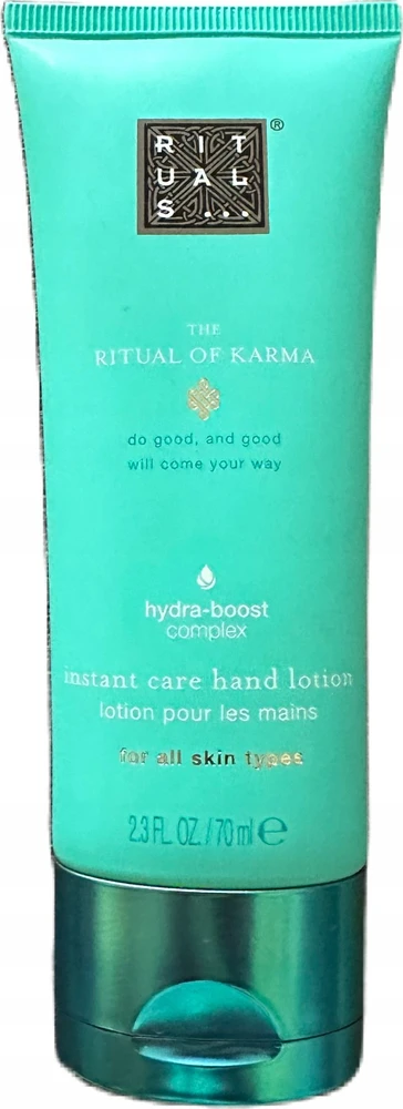 Rituals Kremy i peelingi do rąk The Ritual Of Karma Instant Care Hand Lotion for all skin types 70ml