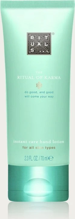 Rituals Kremy i peelingi do rąk The Ritual Of Karma Instant Care Hand Lotion for all skin types 70ml