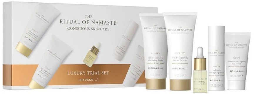 Rituals The Ritual Of Namaste Luxury Trial Set veido odos priežiūros priemonių rinkinys