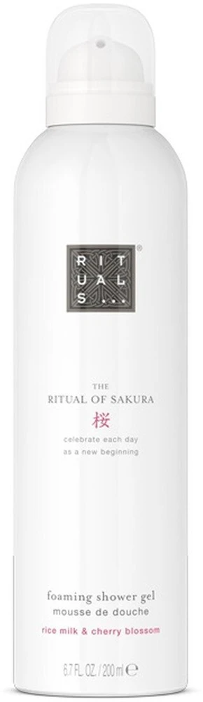 Rituals The Ritual Of Sakura Foaming Dušo želė putojantysis dušo gelis, 200 ml