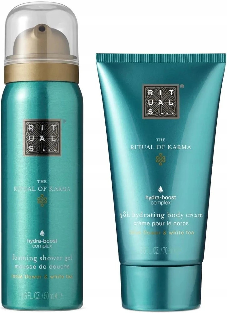 Rituals The Ritual Of Karma Giftset kelioninis kūno priežiūros rinkinys