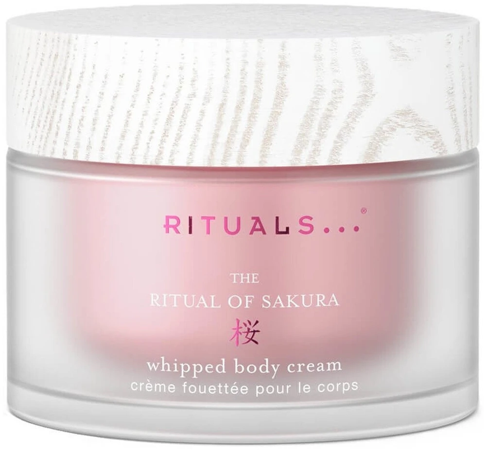 Rituals The Ritual Of Sakura Whipped Body Kreminis plaktas kūno kremas, 220 ml