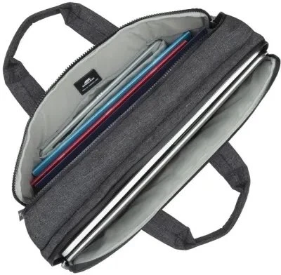 „RivaCase“ 8831BLACKMELANGE 40,6 cm (16') portfelis pilkas