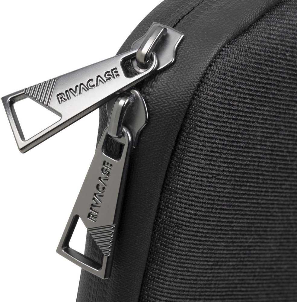 Dėklas RivaCase Rivacase Clark 40,6 cm (16'') Dėklas kieszeniowe Juodas