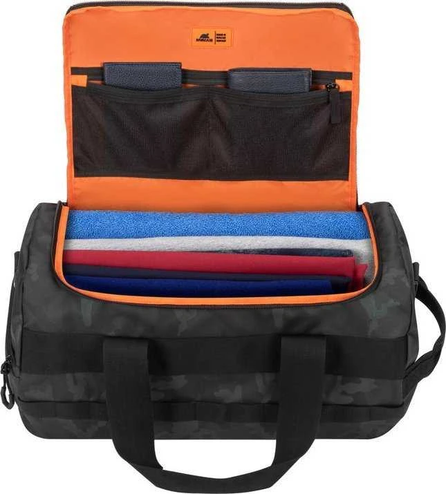 Krepšys RIVACASE 7641 navy camo Sherwood 30L Duffle bag