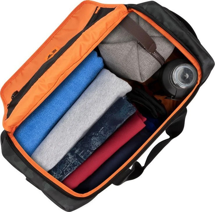 Krepšys RIVACASE 7641 navy camo Sherwood 30L Duffle bag