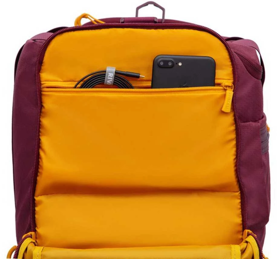 Kelioninis RivaCase DUFFLE BAG 35L/BURGUNDY Raudonas 5331 RIVACASE