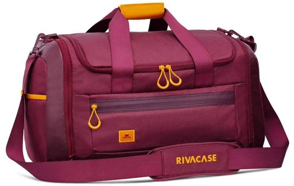Kelioninis RivaCase DUFFLE BAG 35L/BURGUNDY Raudonas 5331 RIVACASE