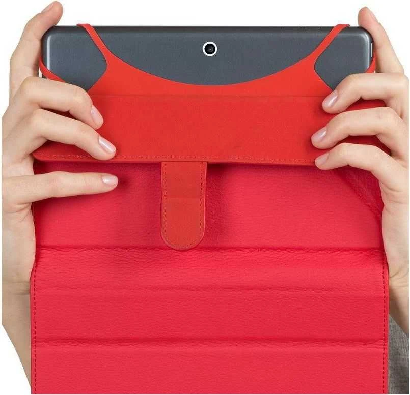 Planšetinio kompiuterio dėklas SLEEVE 10.1" MALPENSA/3137 RED RIVACASE