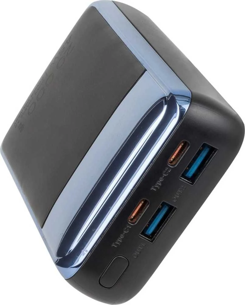 RIVACASE Power Bank 20000 mAh QC/PD 45W LCD for Nešiojamas kompiuteris Juodas