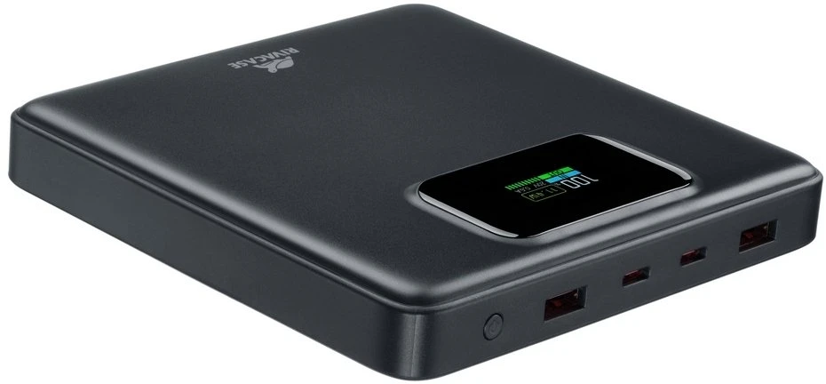 RivaCase Powerbank VA1091 25800 mAh 100W juoda (VA1091_BK)