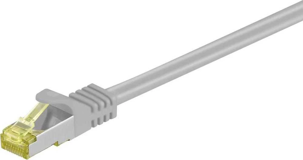 Goobay RJ-45/RJ-45, kat.7, S/FTP, pilka, 3m (91612)