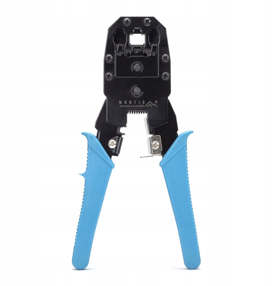 Montis RJ45 kištukų krimpliavimo priedų rinkinys 10 viename Montis MT183