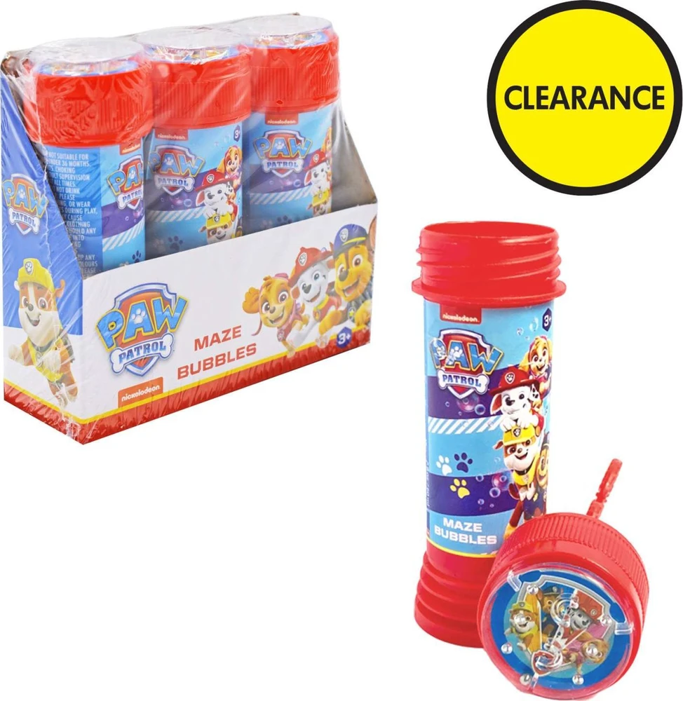 Rms Import *****Muilo burbulai 3 vnt. Paw Patrol/BabySh. 97-0110
