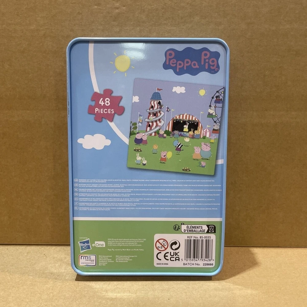 Rms Import *****Peppa medinė dėlionė.48vnt.dėžutė 85-0035 93428