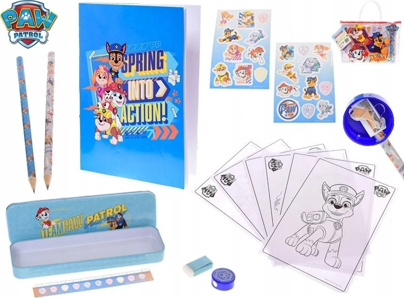 Rms Import *****Paw Patrol mokyklinis komplektas/krepšys 97-0116 22562