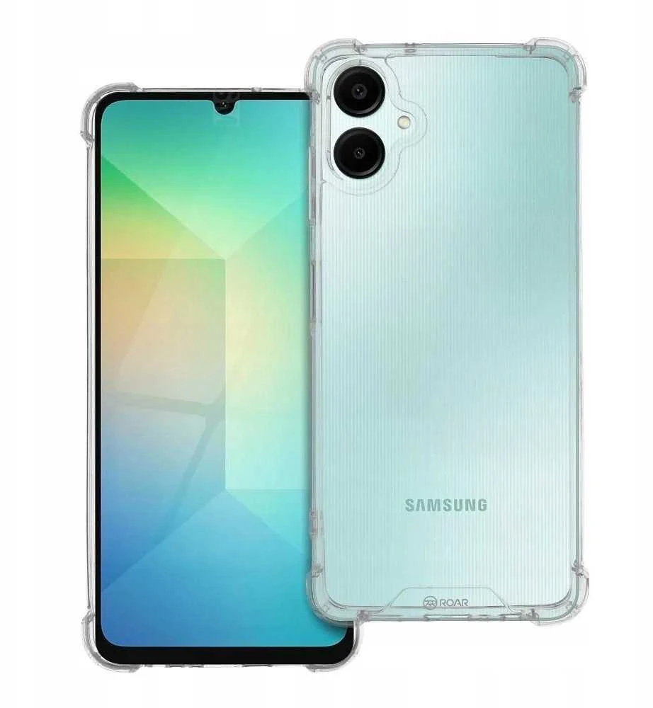 ROAR dėklas ARMOR JELLY skirtas Samsung Galaxy A06 transparent