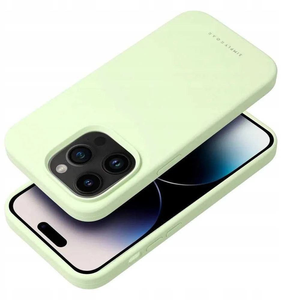 ROAR dėklas CLOUD SKIN IPHONE 16e Light žalias