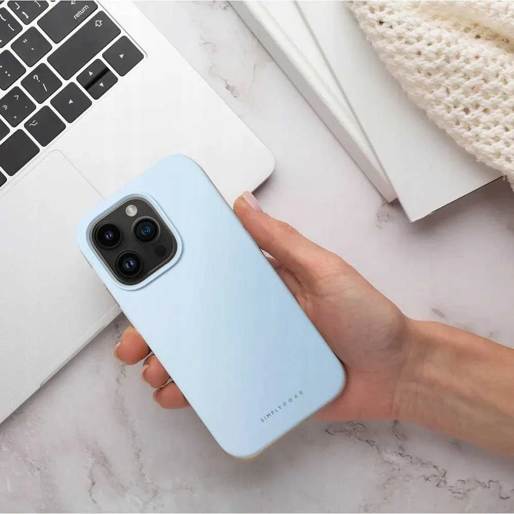 ROAR dėklas CLOUD SKIN IPHONE 16e Light Mėlyna