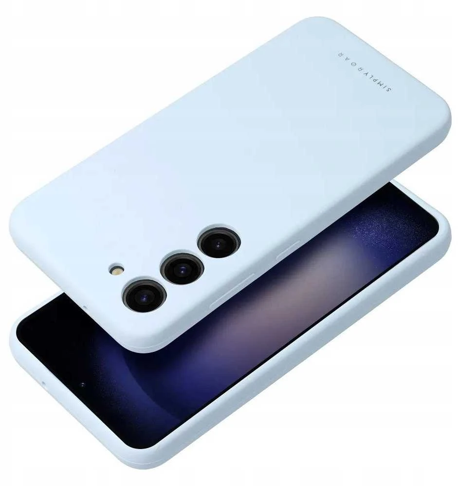 ROAR dėklas CLOUD SKIN skirtas Samsung Galaxy S25 Edge Light mėlynos spalvos