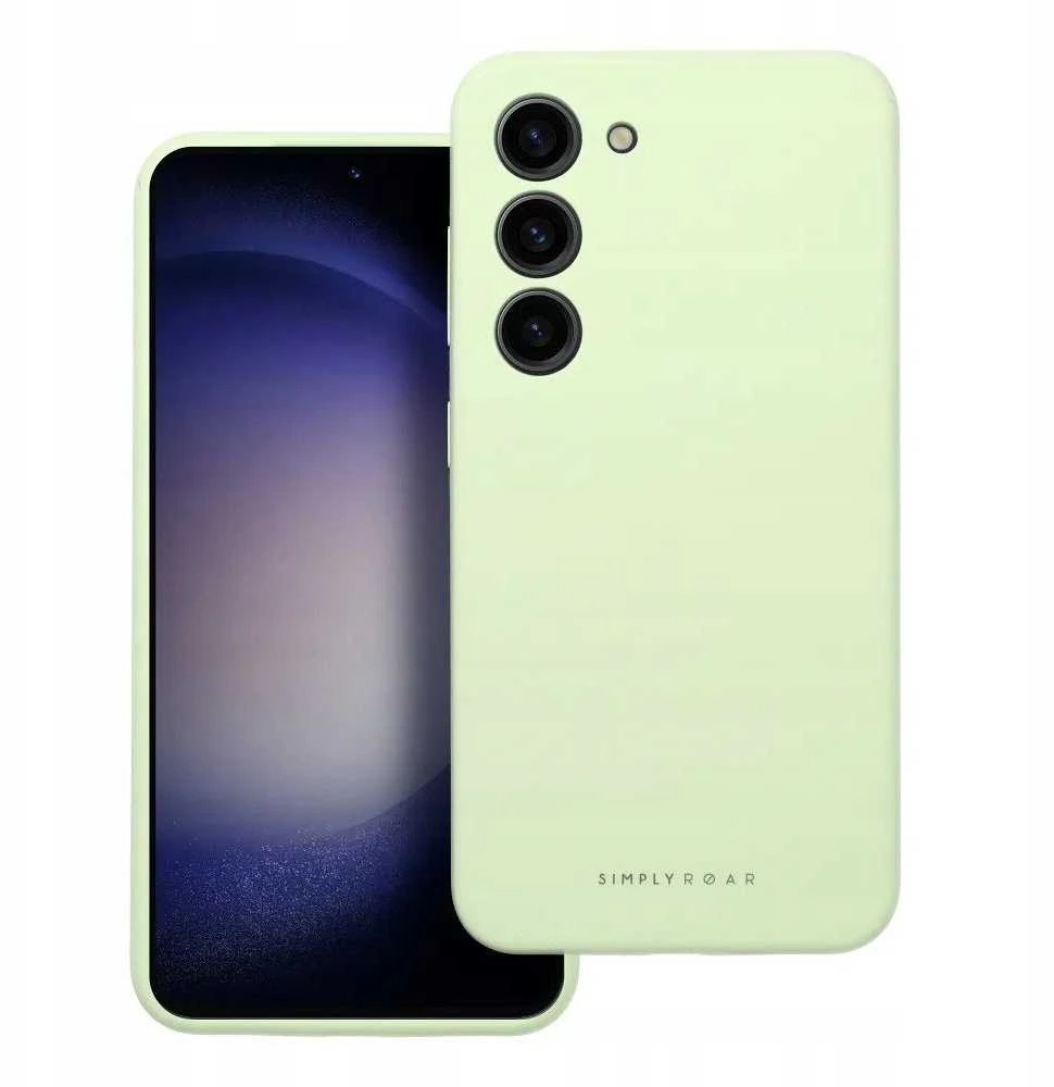 ROAR dėklas CLOUD SKIN skirtas Samsung Galaxy S25 Plus 5G žalios spalvos