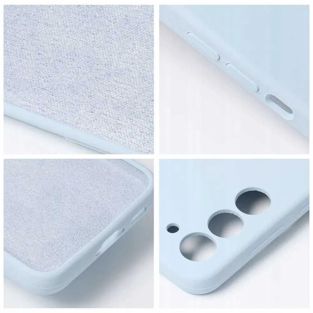 ROAR dėklas CLOUD SKIN skirtas Samsung Galaxy S25 Edge Light mėlynos spalvos