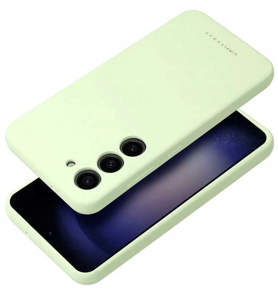ROAR dėklas CLOUD SKIN skirtas Samsung Galaxy S25 Edge Light žalios spalvos