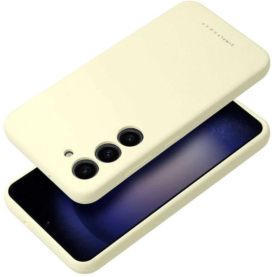 „ROAR CLOUD SKIN“ dėklas, skirtas „SAMSUNG S26 Plus“, šviesiai geltonas