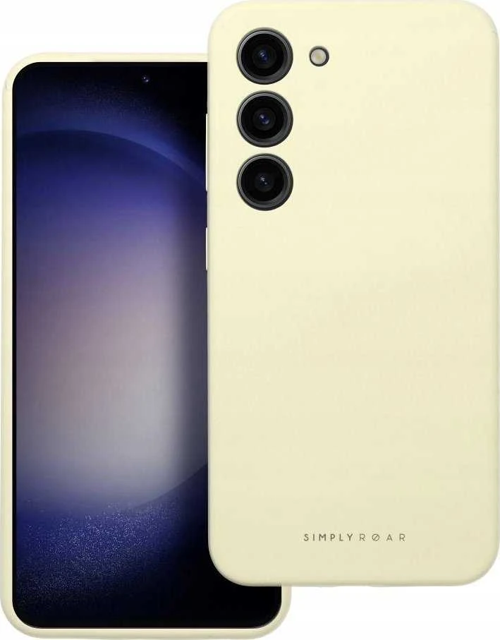 ROAR dėklas CLOUD SKIN skirtas Xiaomi Redmi Note 14 Pro+ 5G geltonos spalvos