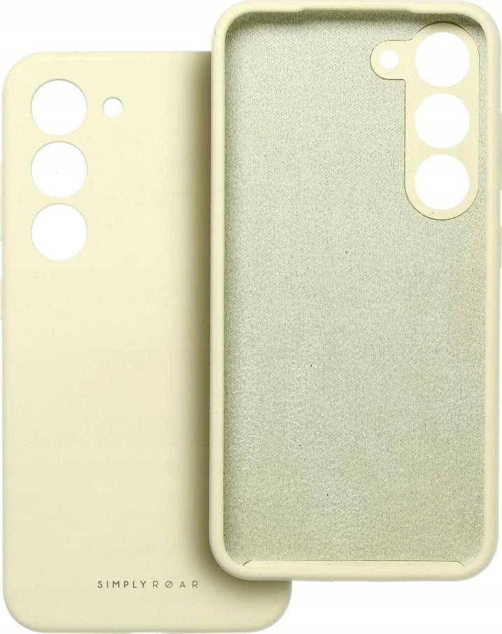 ROAR dėklas CLOUD SKIN skirtas Xiaomi Redmi Note 14 Pro+ 5G geltonos spalvos